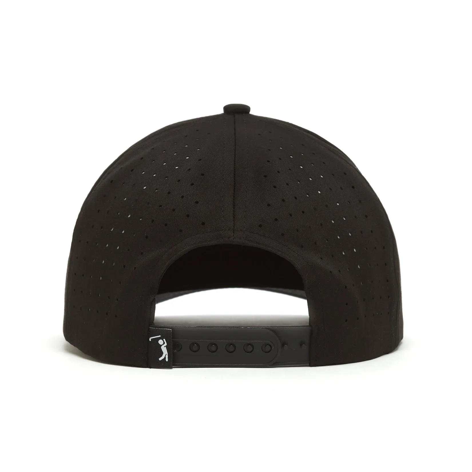 Bogeyman Black - Performance Golf Hat - Snapback