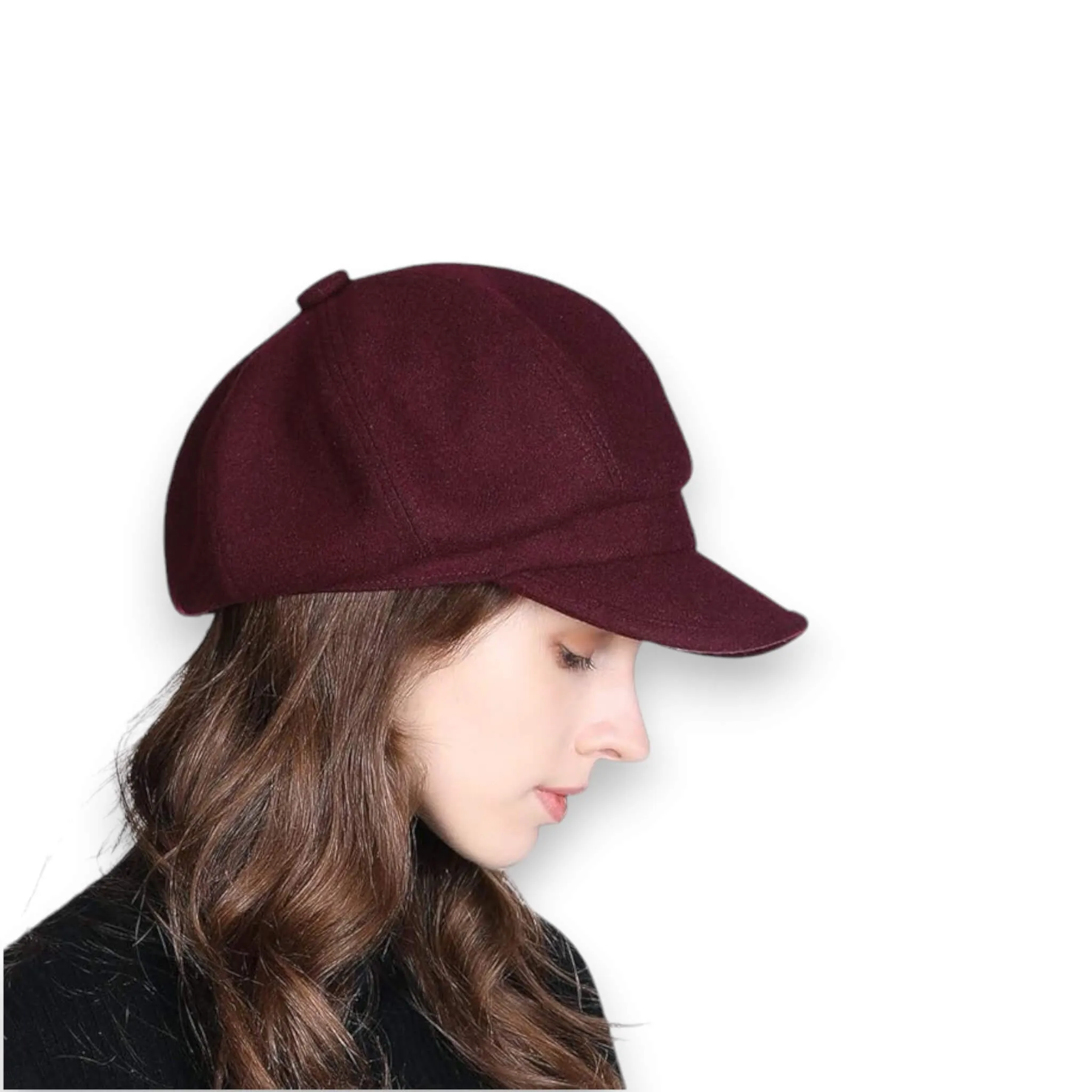 Classic Newsboy Hat For Women