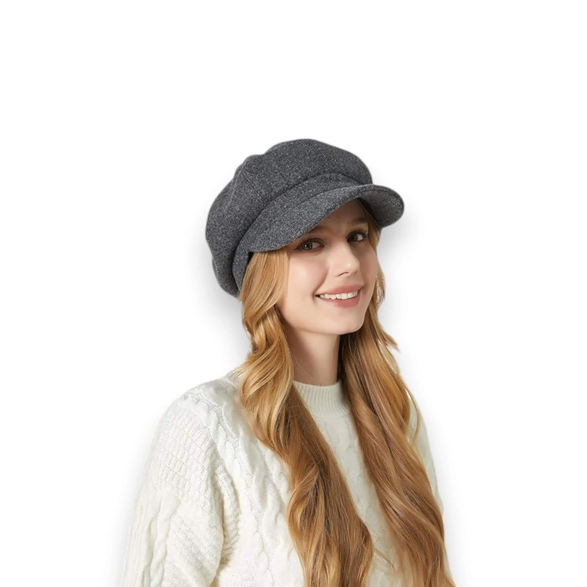 Classic Newsboy Hat For Women