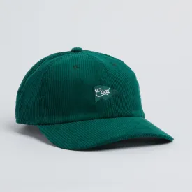 Coal The Whidbey Ultra Low Corduroy Hat - Dark Green