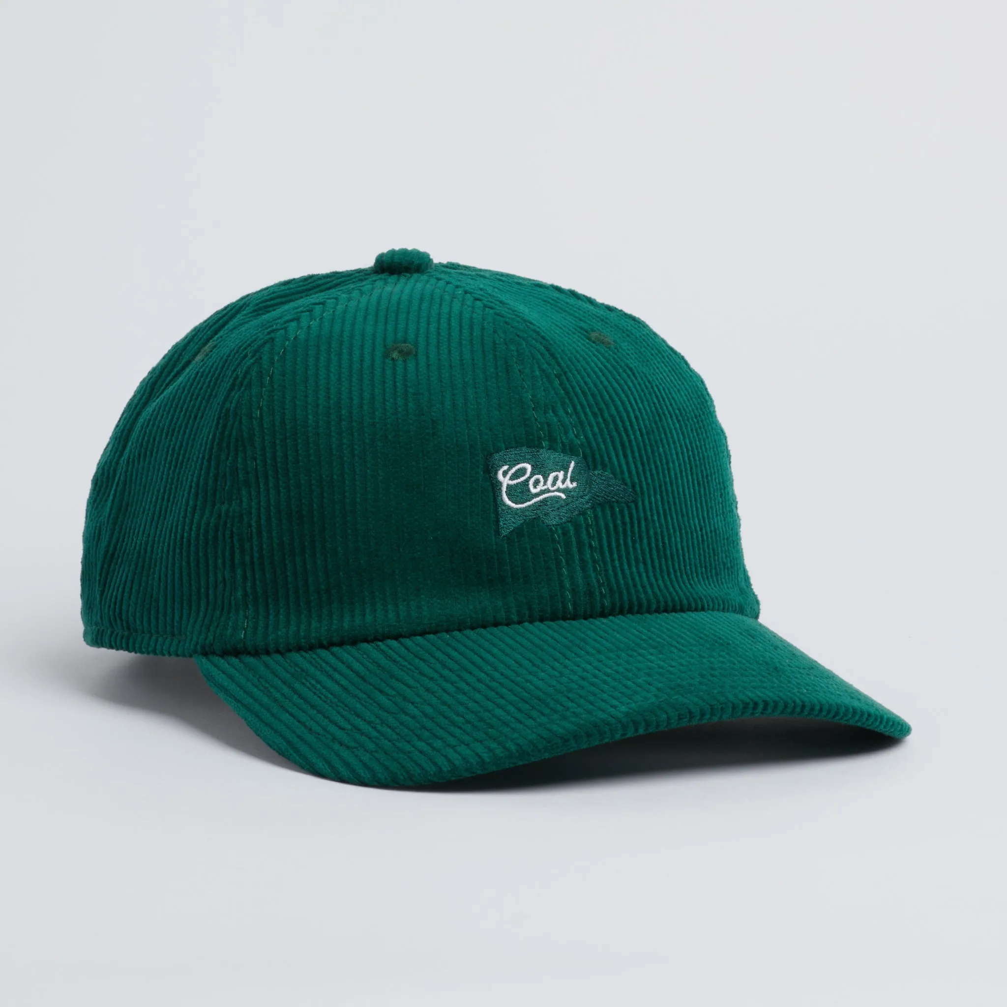 Coal The Whidbey Ultra Low Corduroy Hat - Dark Green