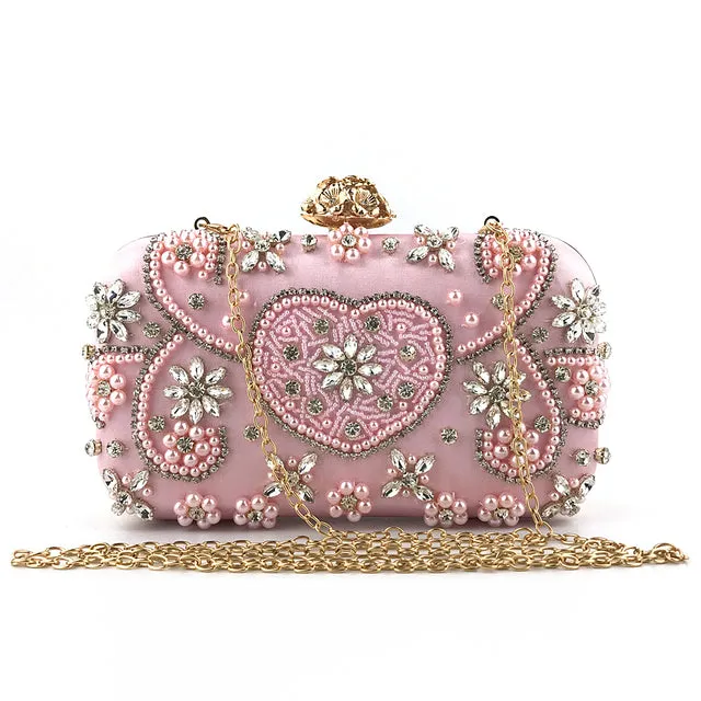 Cordelia's Crystal Beading Evening Bags