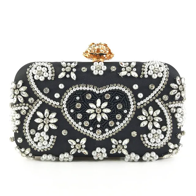Cordelia's Crystal Beading Evening Bags
