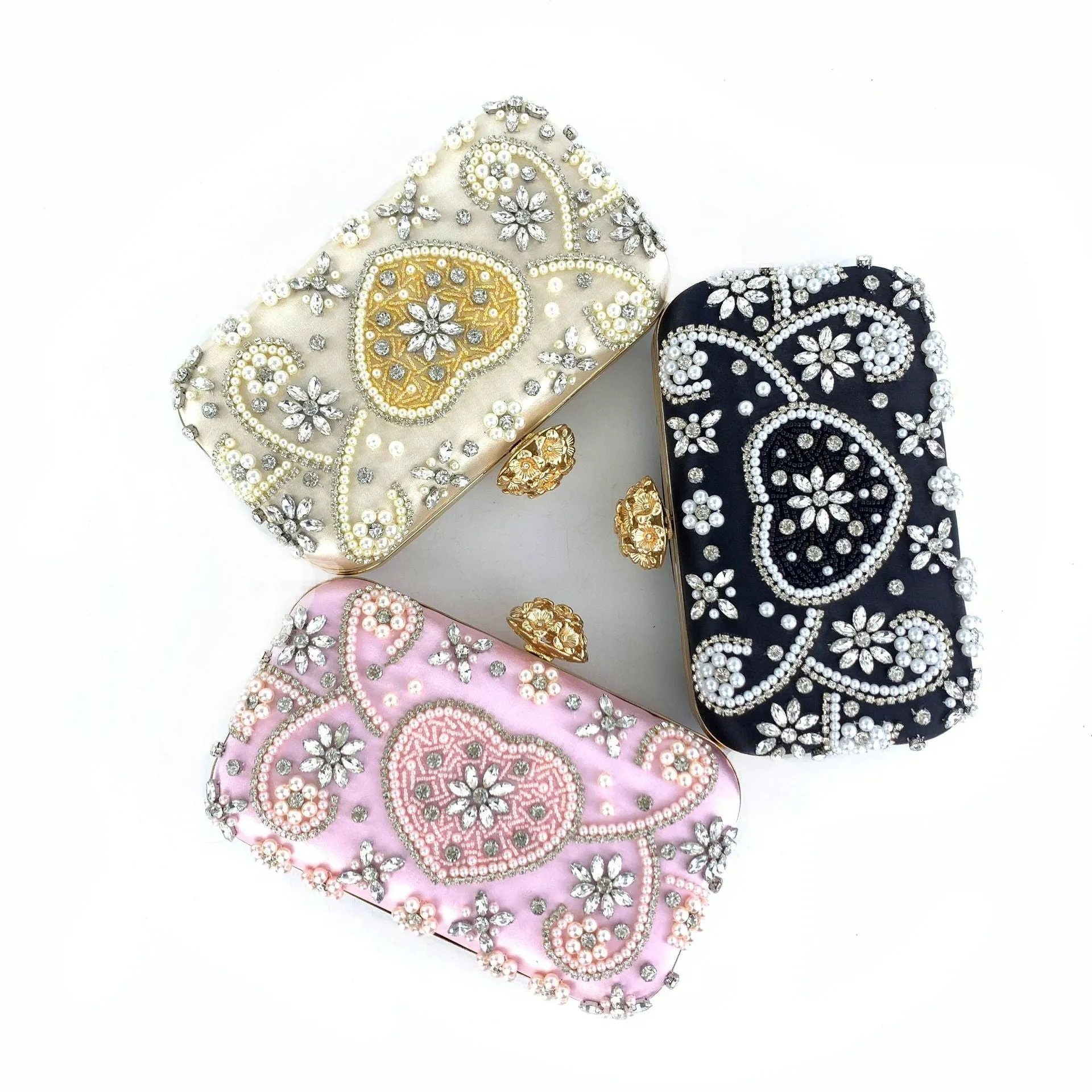 Cordelia's Crystal Beading Evening Bags