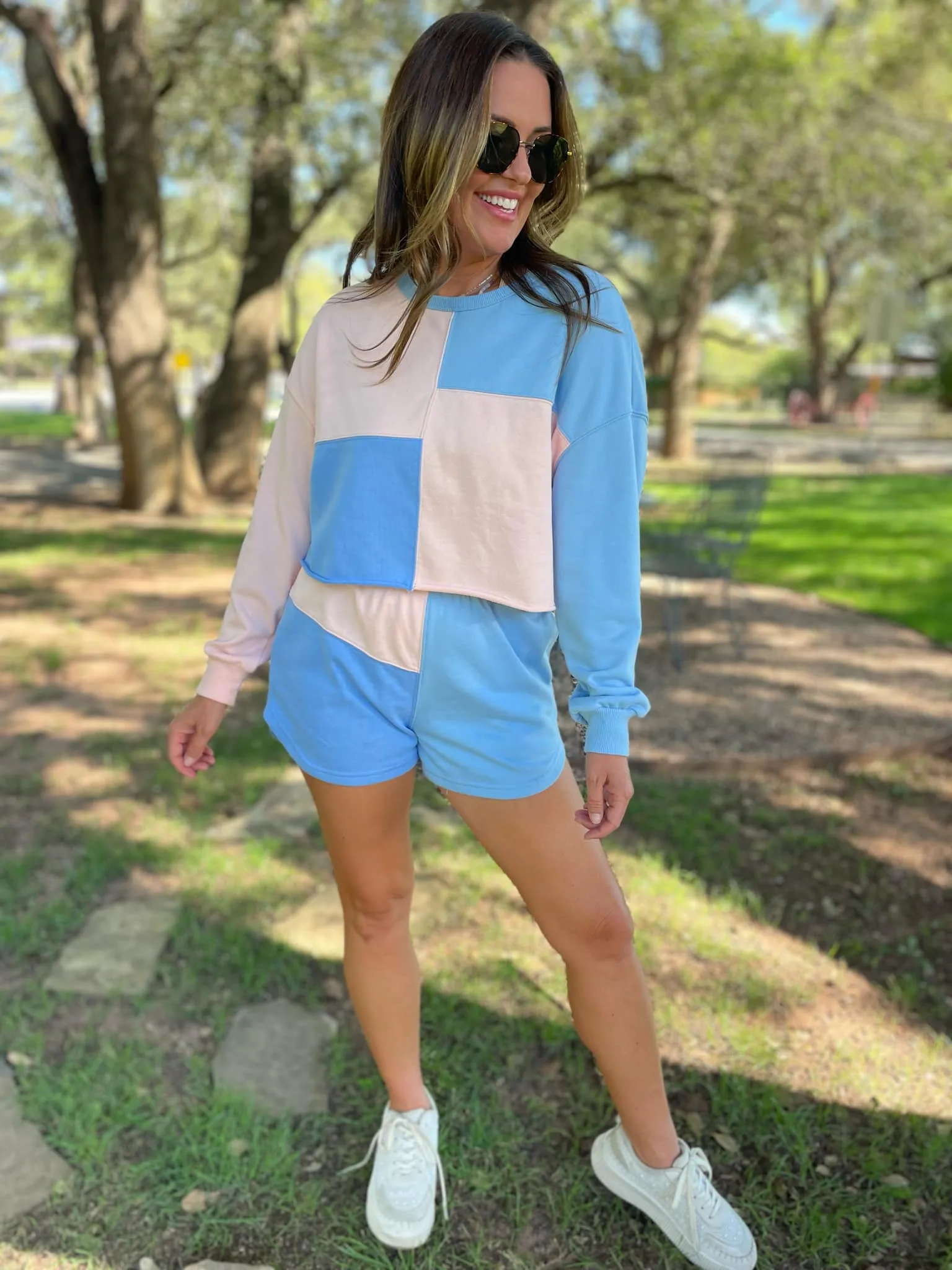 Cozy Up Colorblock Set in Two Colors