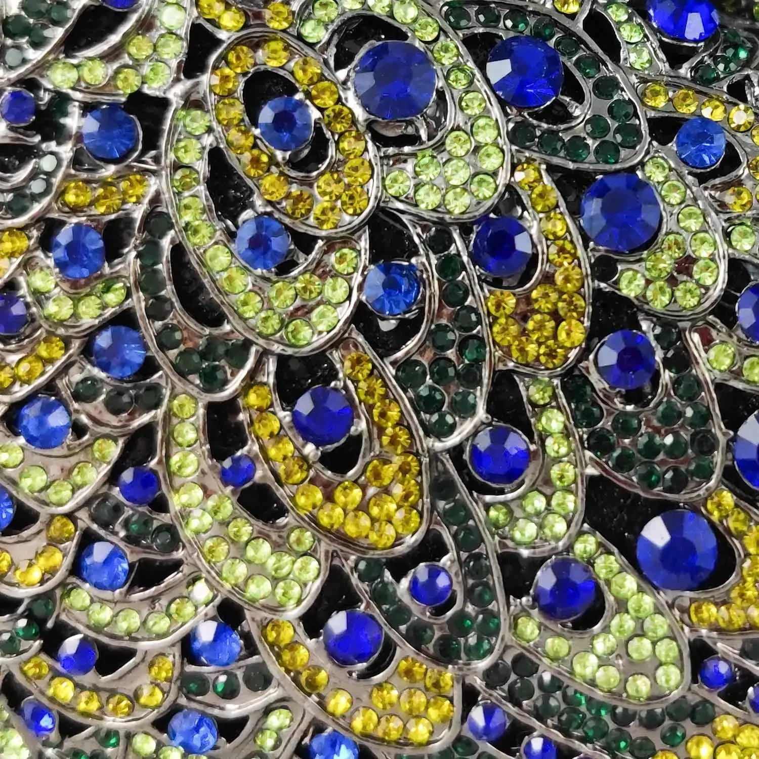 Crystal Woodland Bird Minaudière Clutch Bags