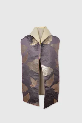 Dual-Sided Silk Stole Scarf | Edna
