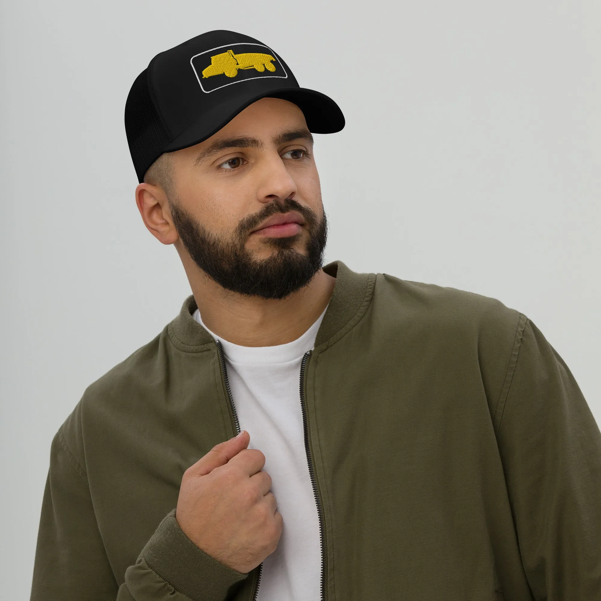 Embroidered Articulated Hauler Truckers Cap