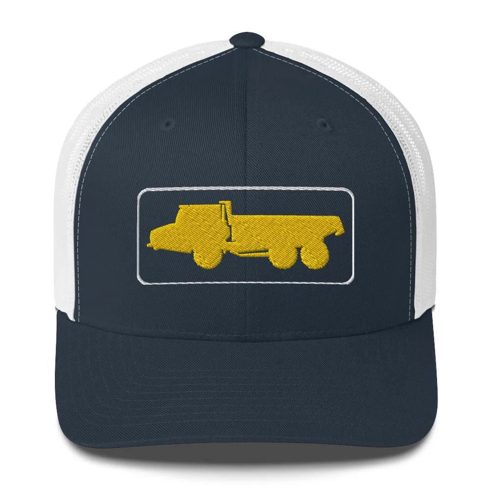 Embroidered Articulated Hauler Truckers Cap