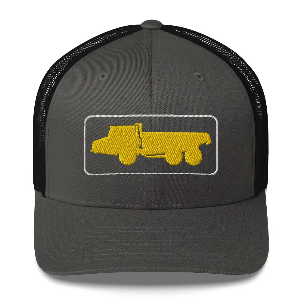 Embroidered Articulated Hauler Truckers Cap