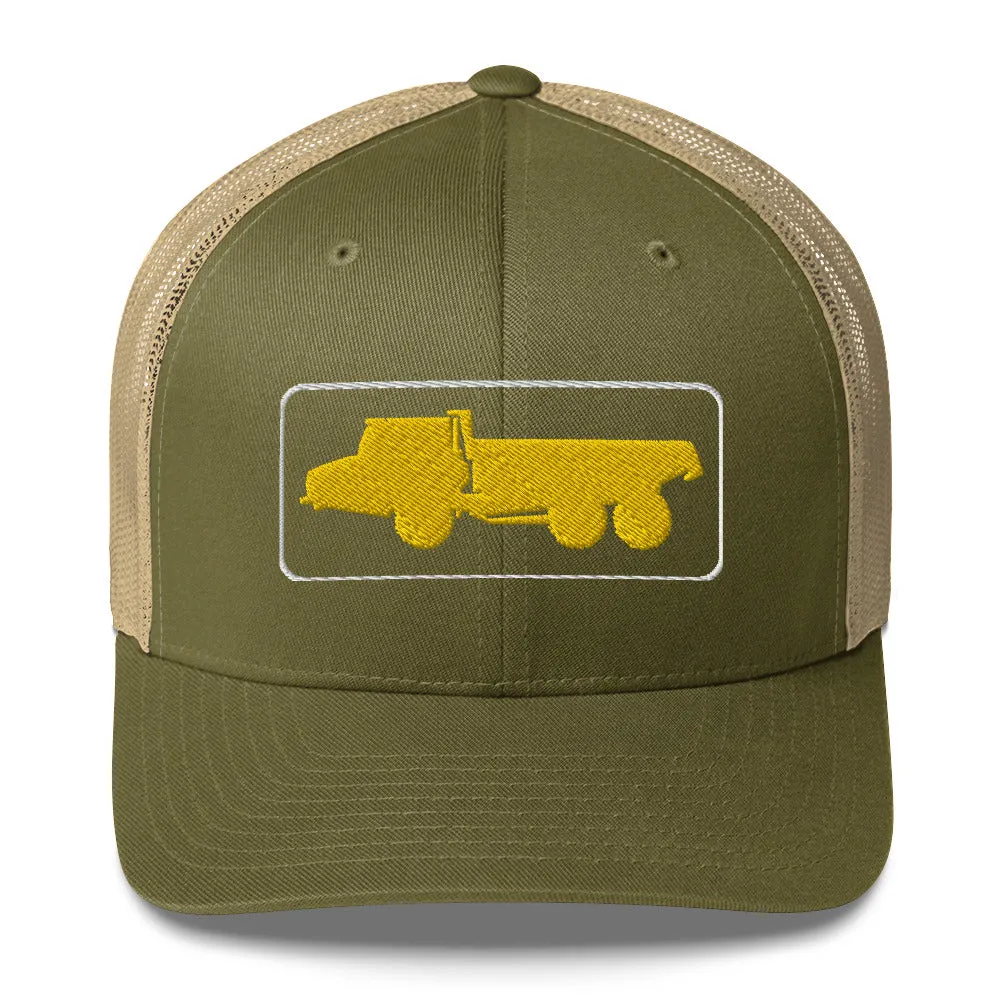 Embroidered Articulated Hauler Truckers Cap