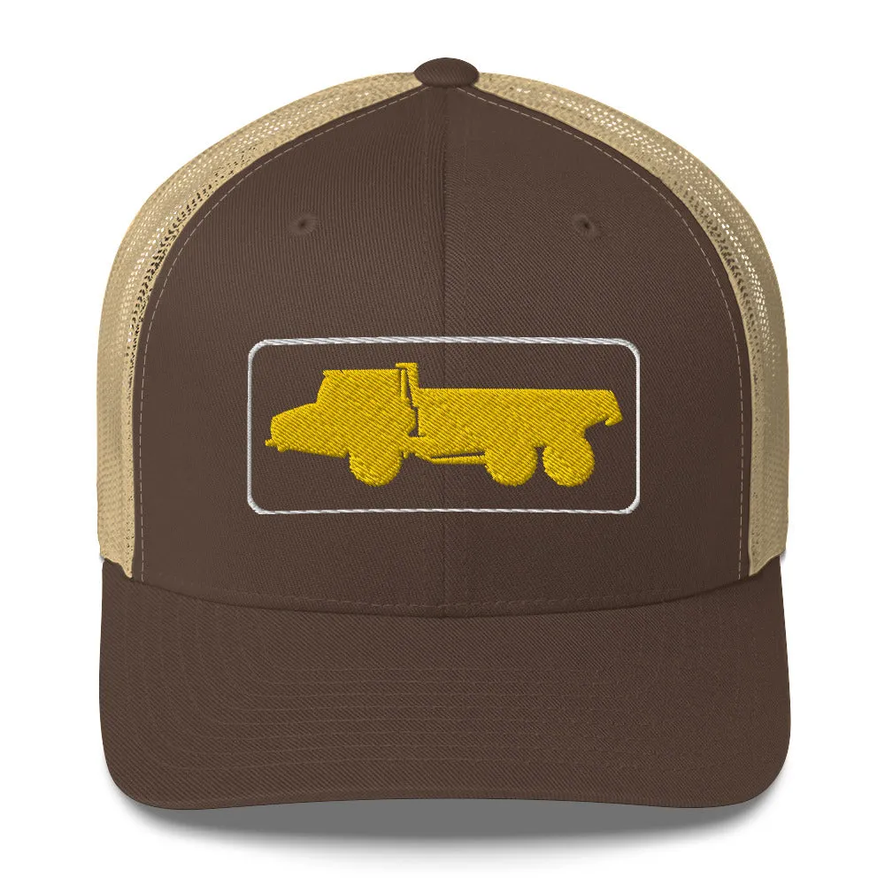 Embroidered Articulated Hauler Truckers Cap