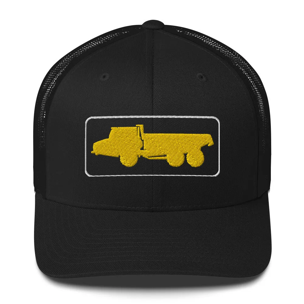 Embroidered Articulated Hauler Truckers Cap
