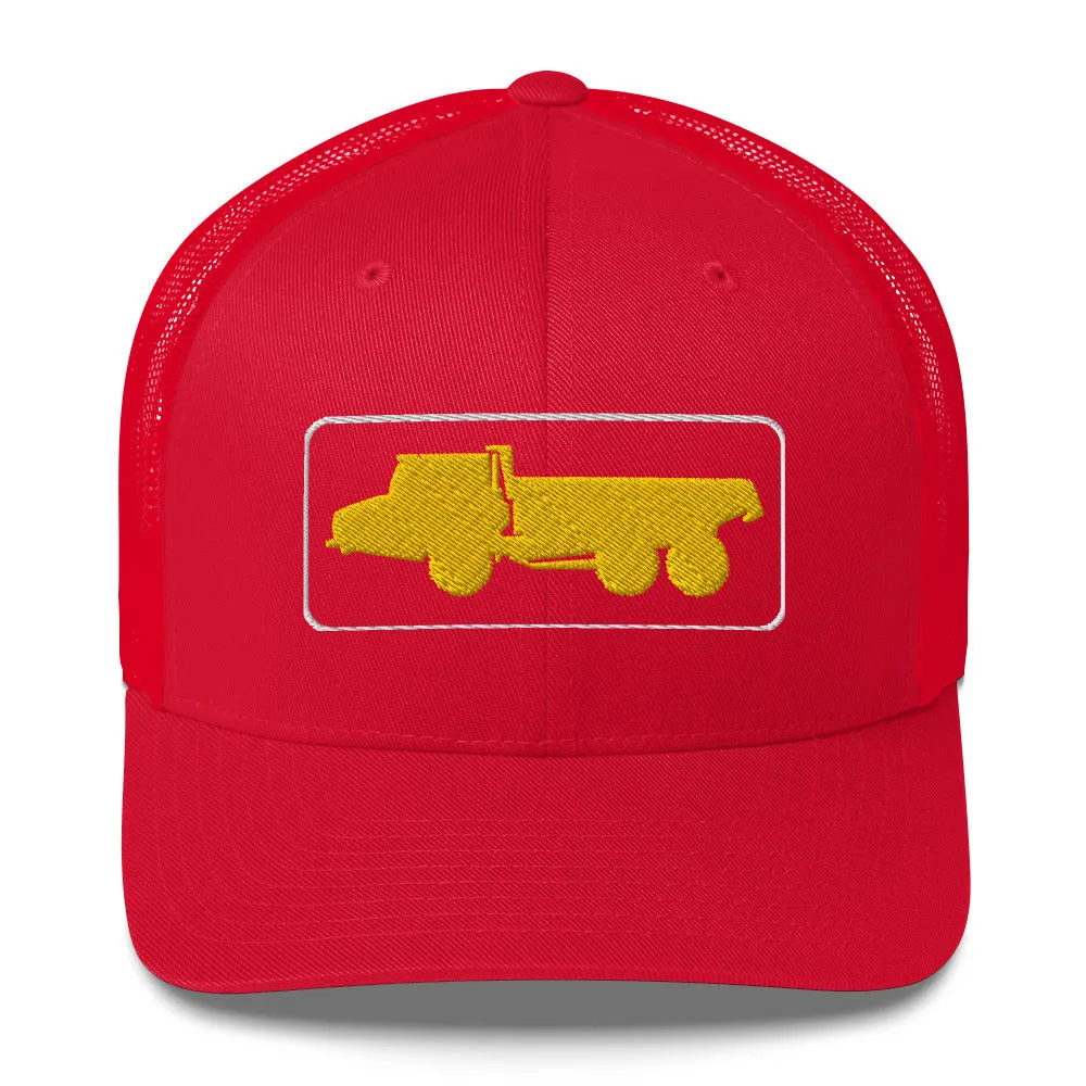 Embroidered Articulated Hauler Truckers Cap