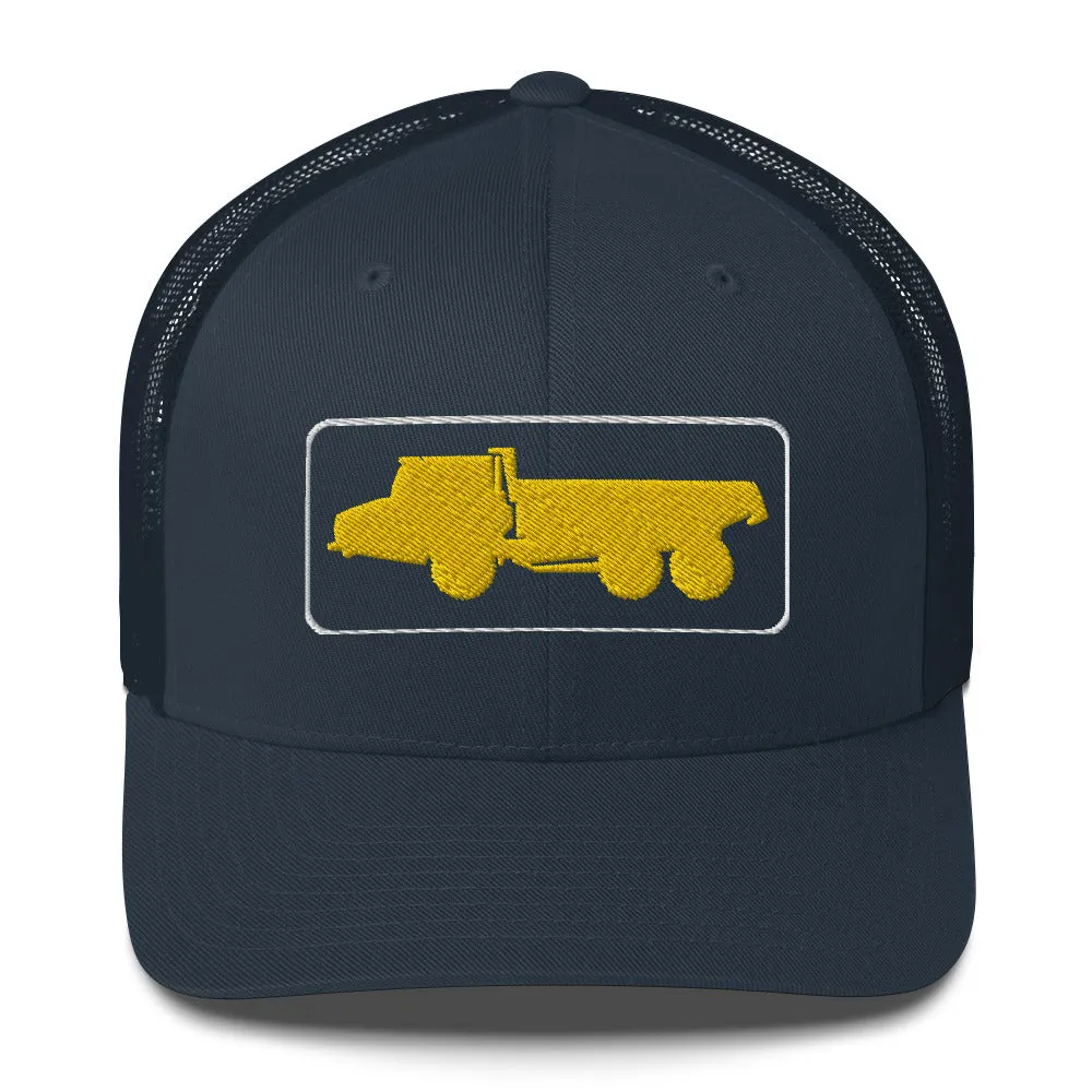 Embroidered Articulated Hauler Truckers Cap