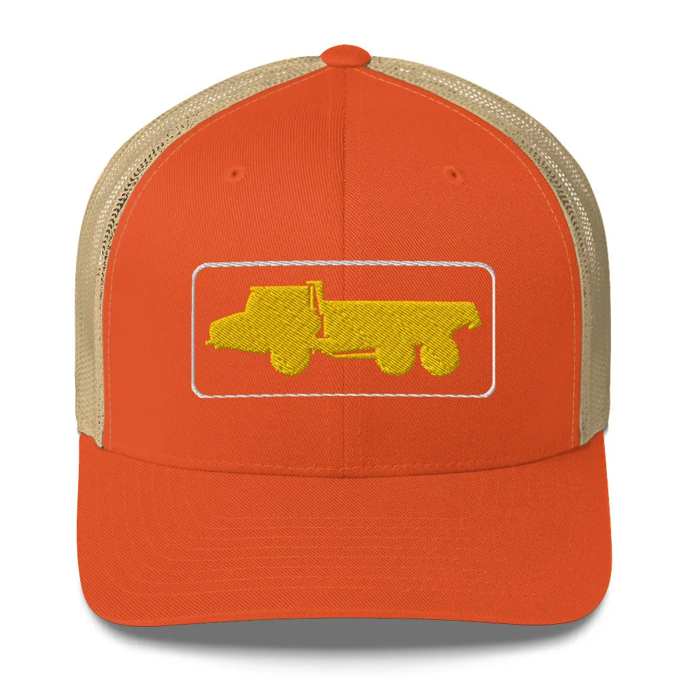 Embroidered Articulated Hauler Truckers Cap