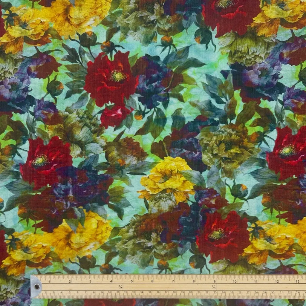 Garden Breeze Bamboo Silkette Fabric