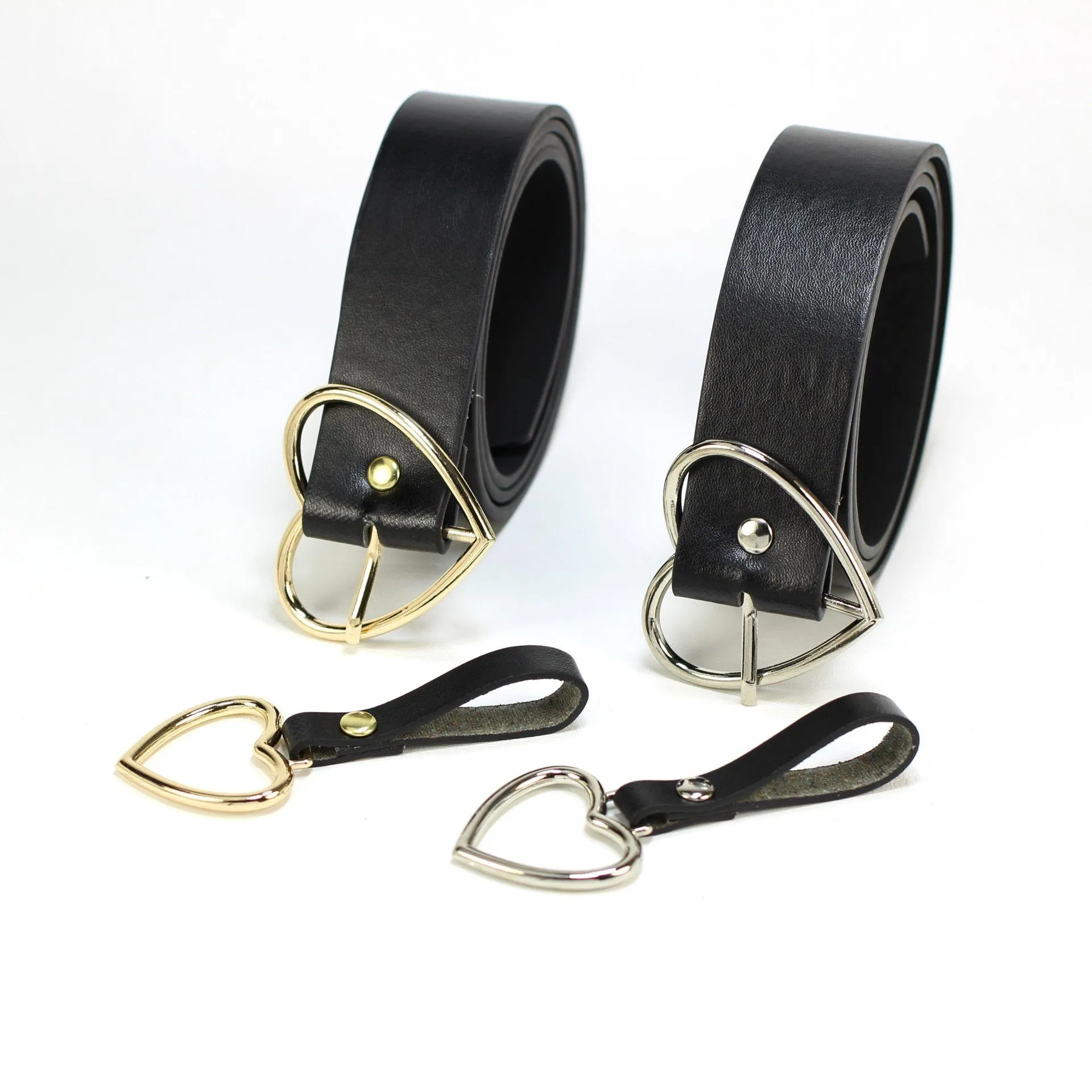Heart Buckle Adjustable Belt