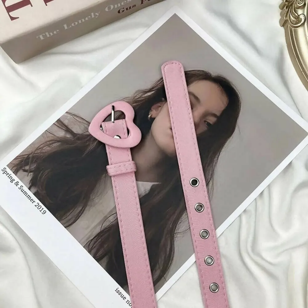 Heart Buckle Belt