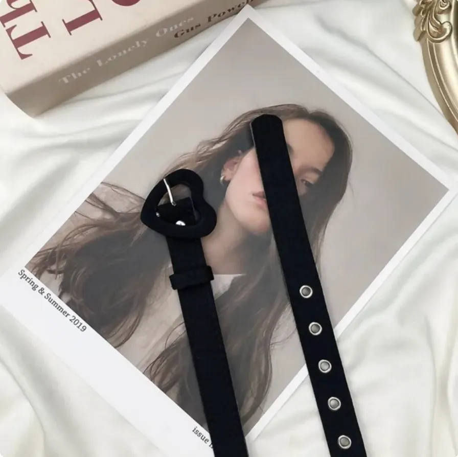 Heart Buckle Belt