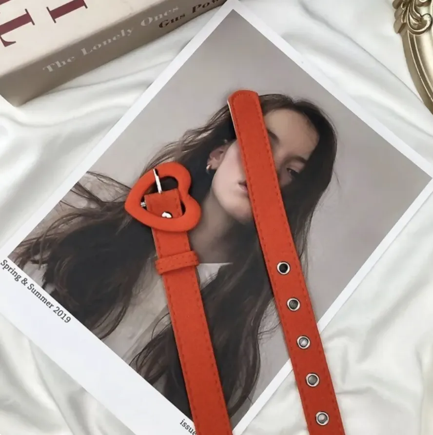 Heart Buckle Belt