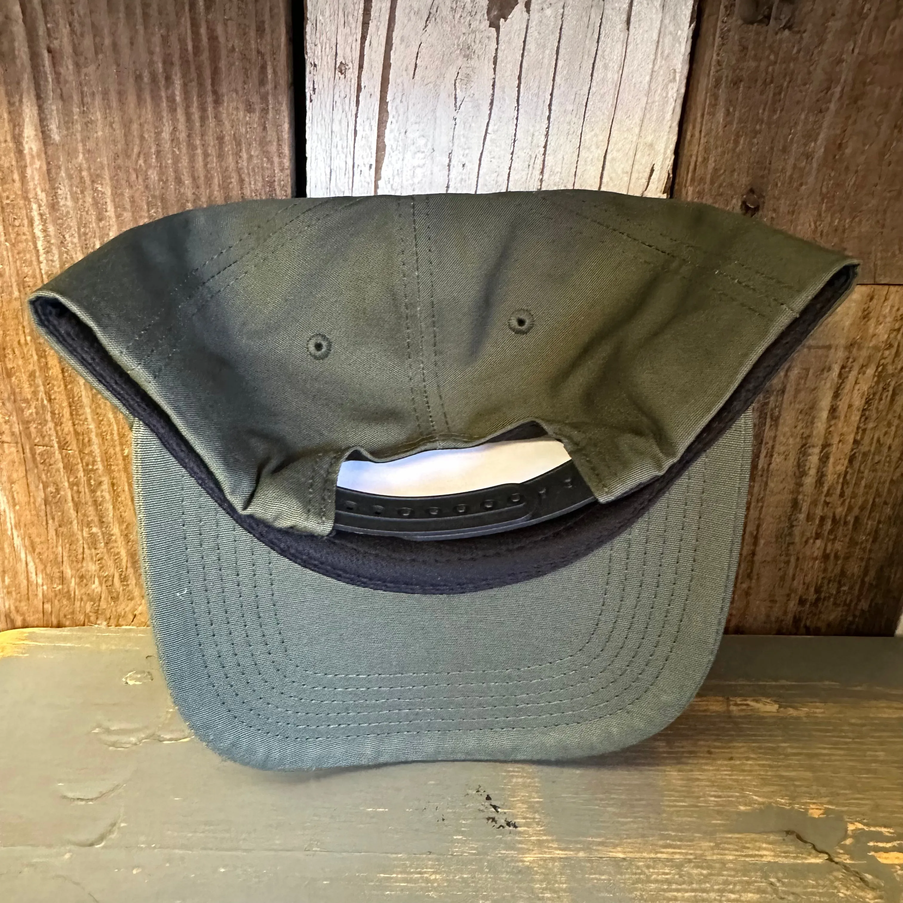 Hermosa Beach GOLF CARTS & YOGA PANTS - 5 Panel Hat - Forest Green