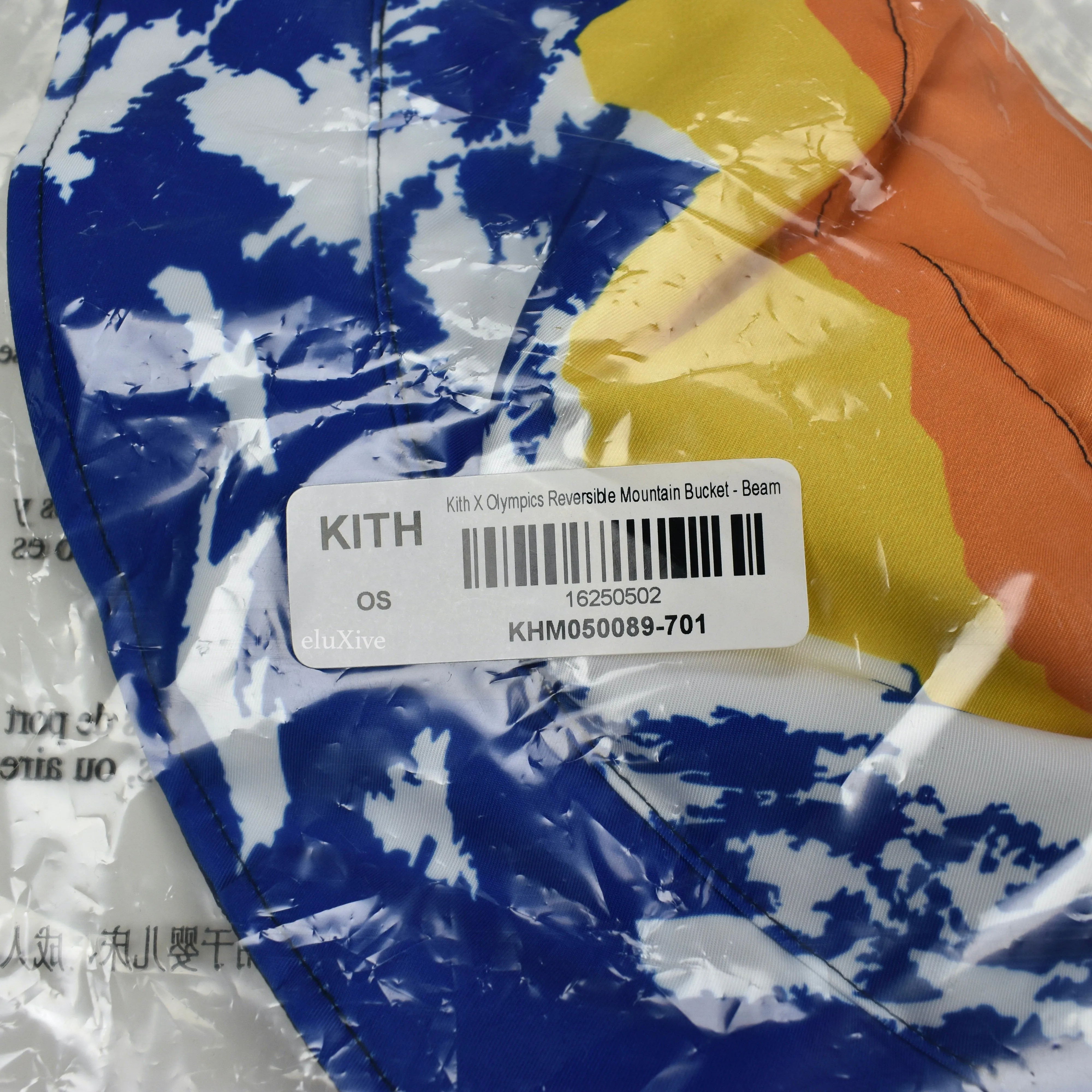Kith - Team USA Mountain Print Bucket Hat (Orange)