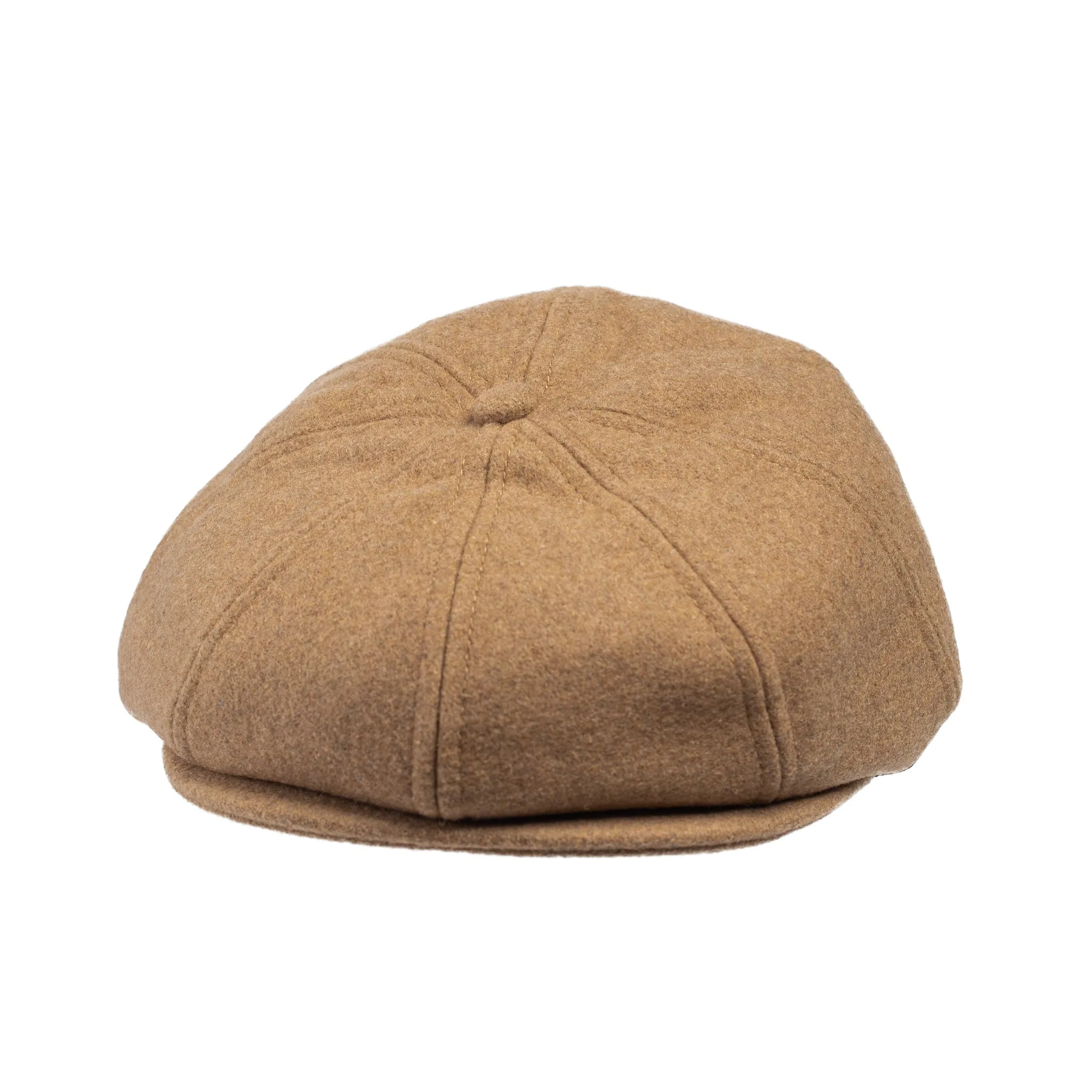 Knuckleheads Tan Wool Newsboy Baby Boy Jeff Hat Vintage Tweed Flat Pageboy Kid Gatsby Cap