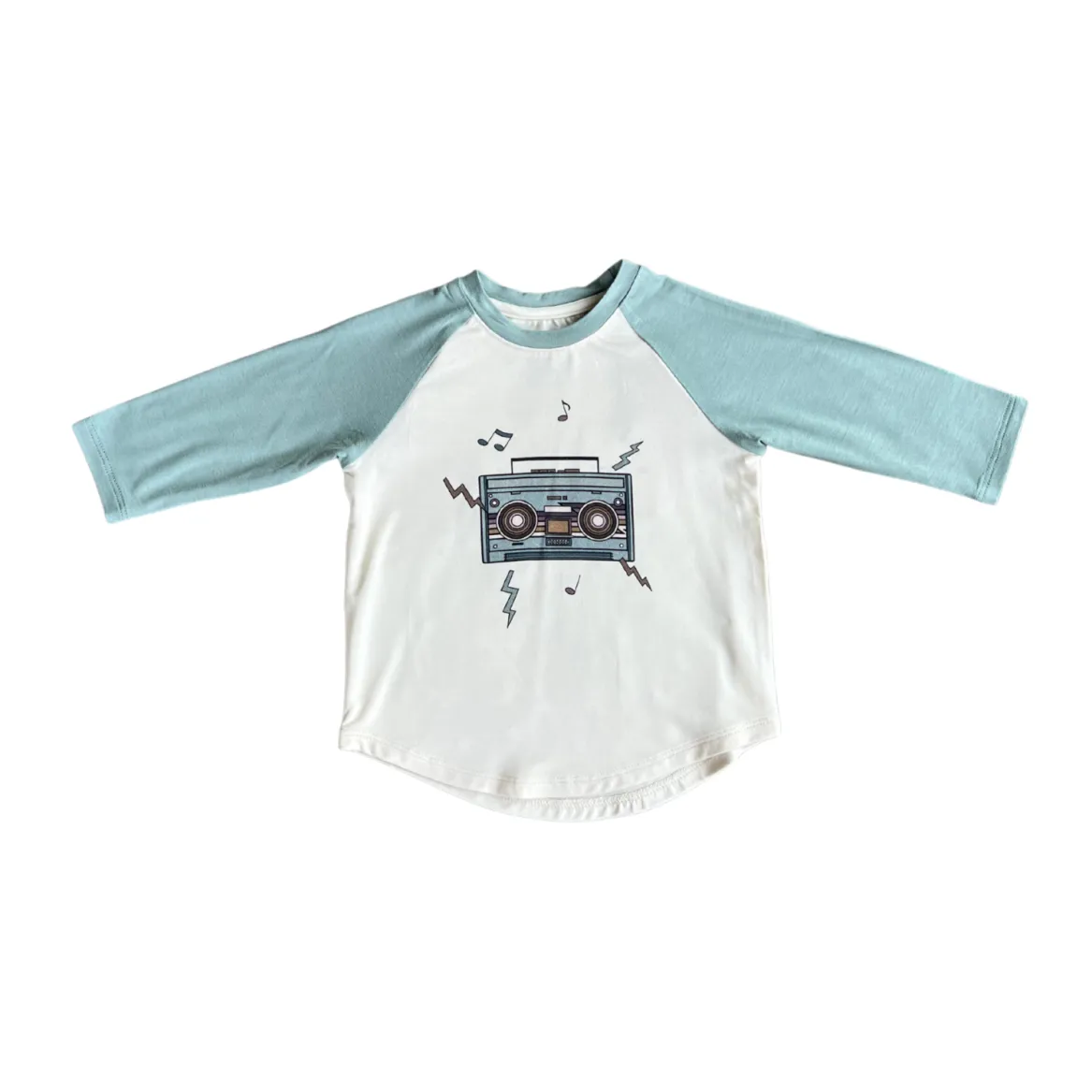 Long Sleeve Baseball Tee - Boombox