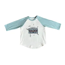 Long Sleeve Baseball Tee - Boombox
