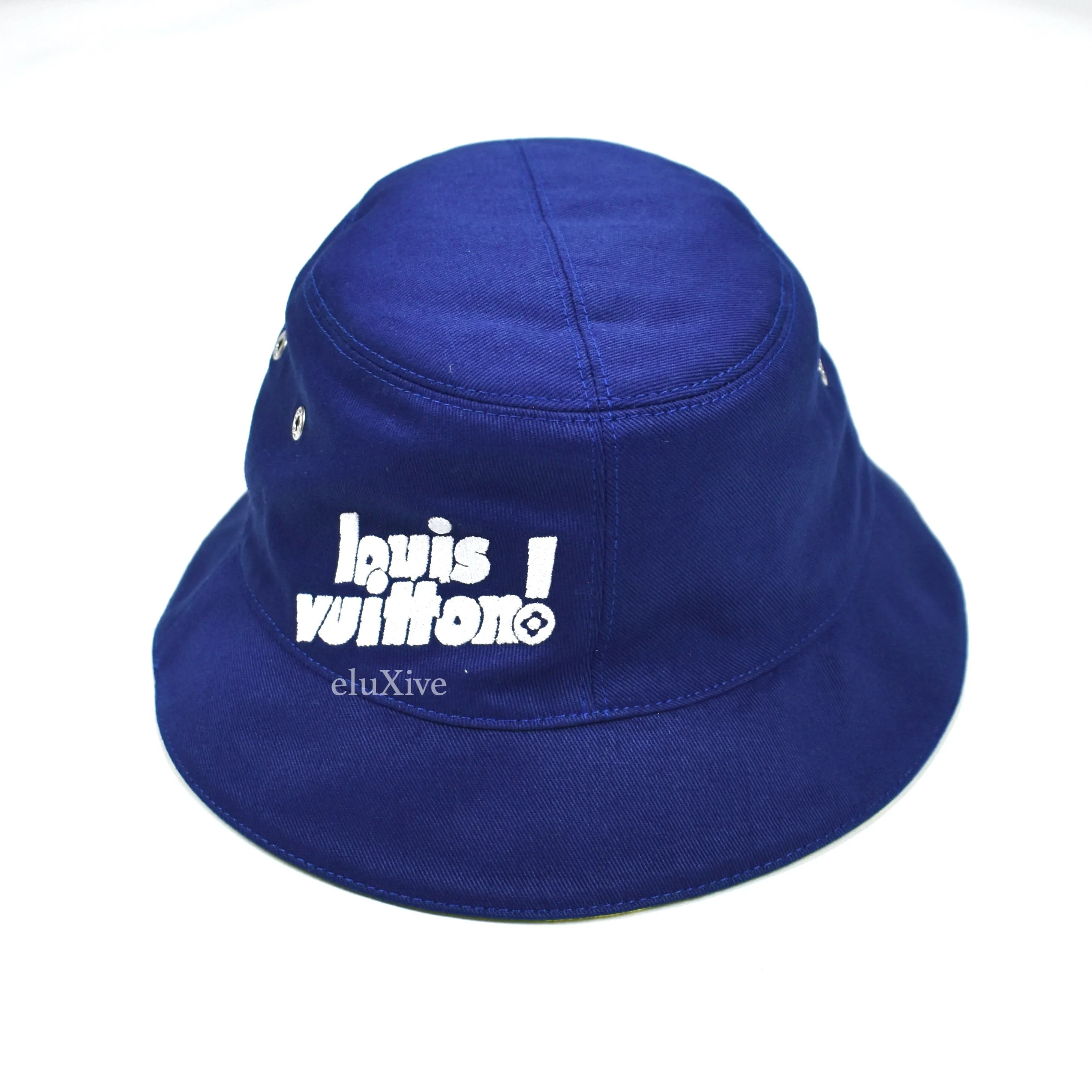 Louis Vuitton - LV Everyday Yellow Monogram Denim Bucket Hat