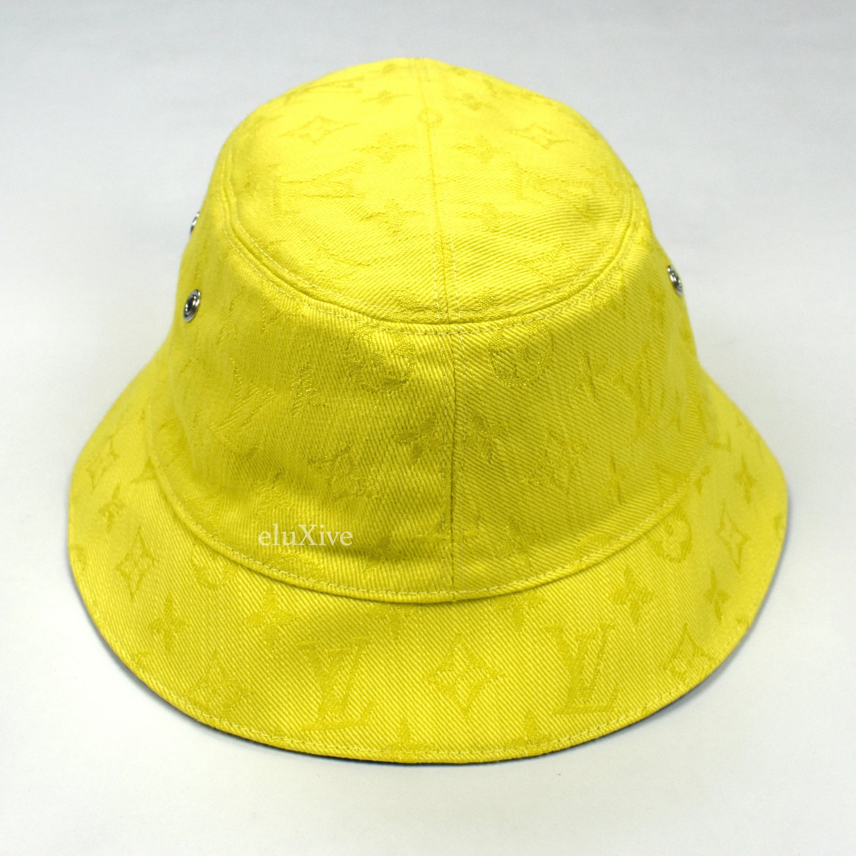 Louis Vuitton - LV Everyday Yellow Monogram Denim Bucket Hat