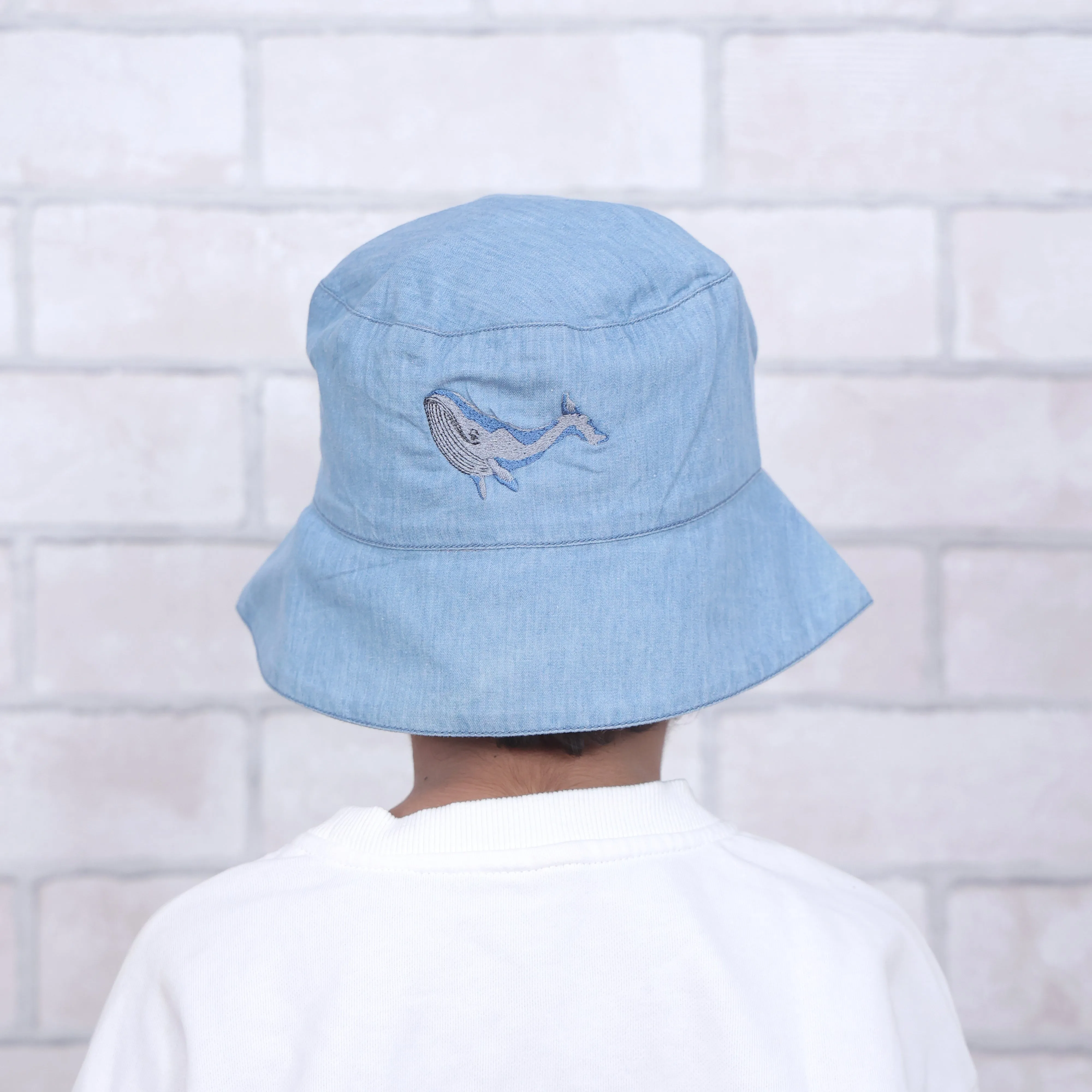 Maritime Magic Light Denim Bucket Hat
