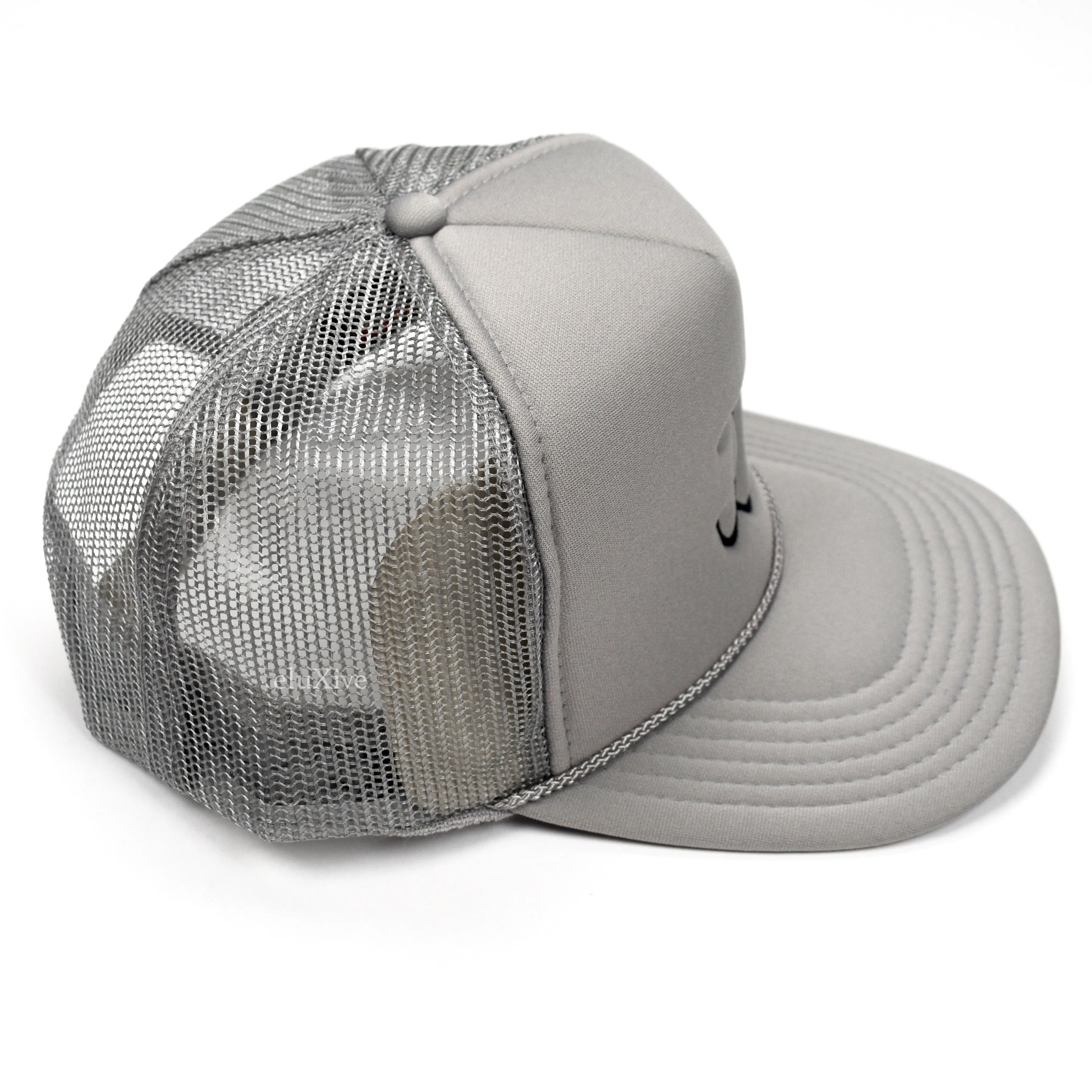 Mega Yacht - Gray 'Chanel' CC Logo Trucker Hat