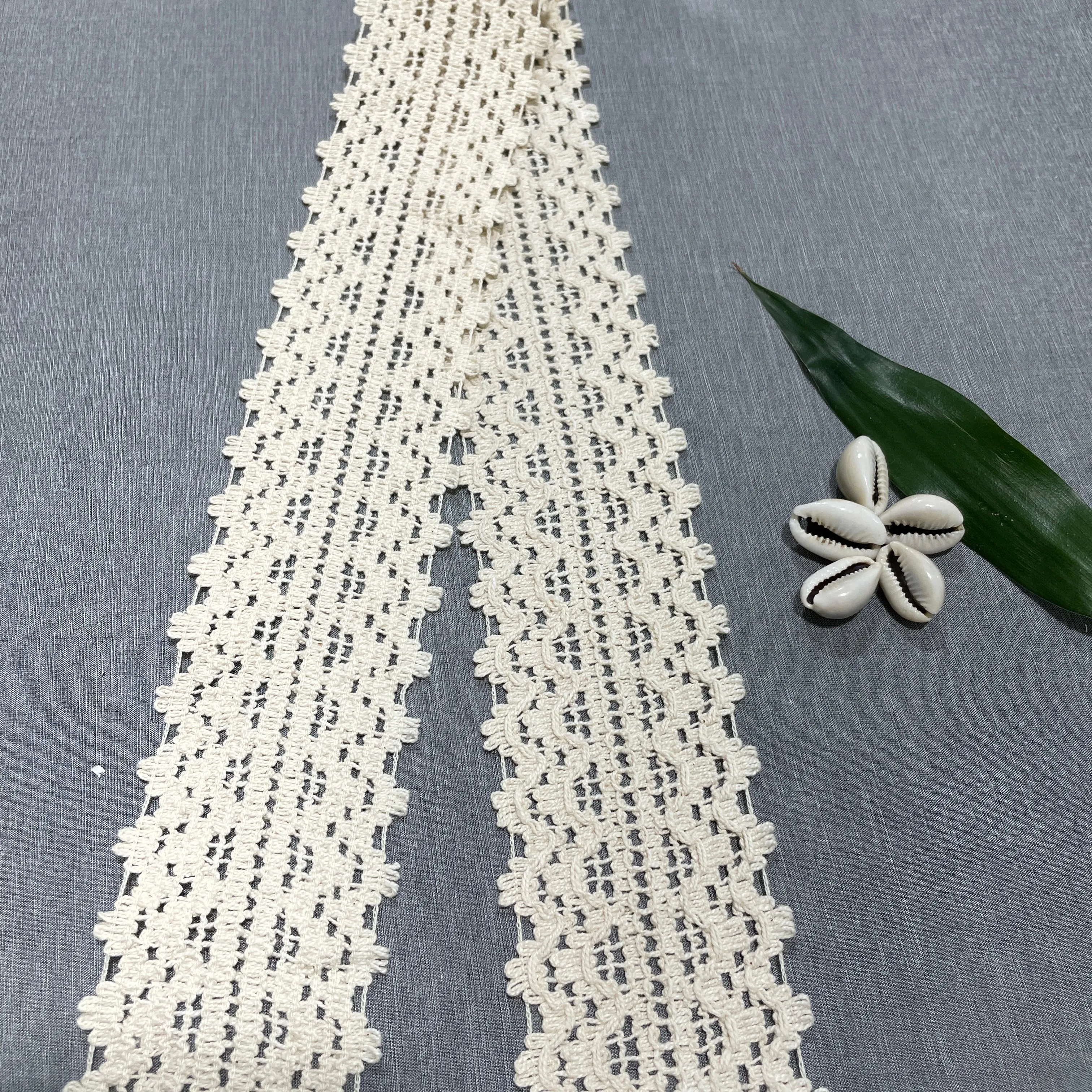 Off Cream Dyeable Cotton Lace PC-9226