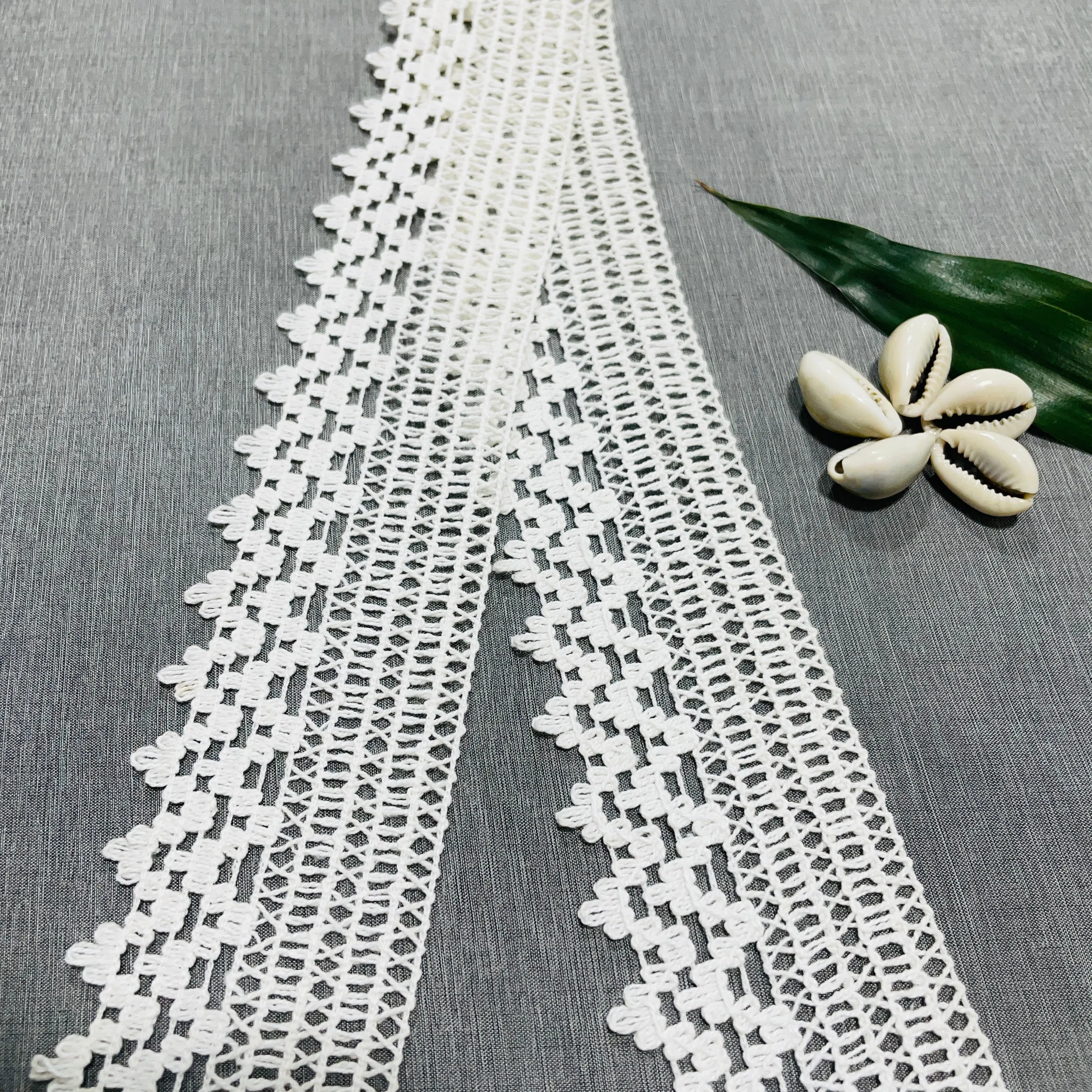 Off White Cotton Lace
