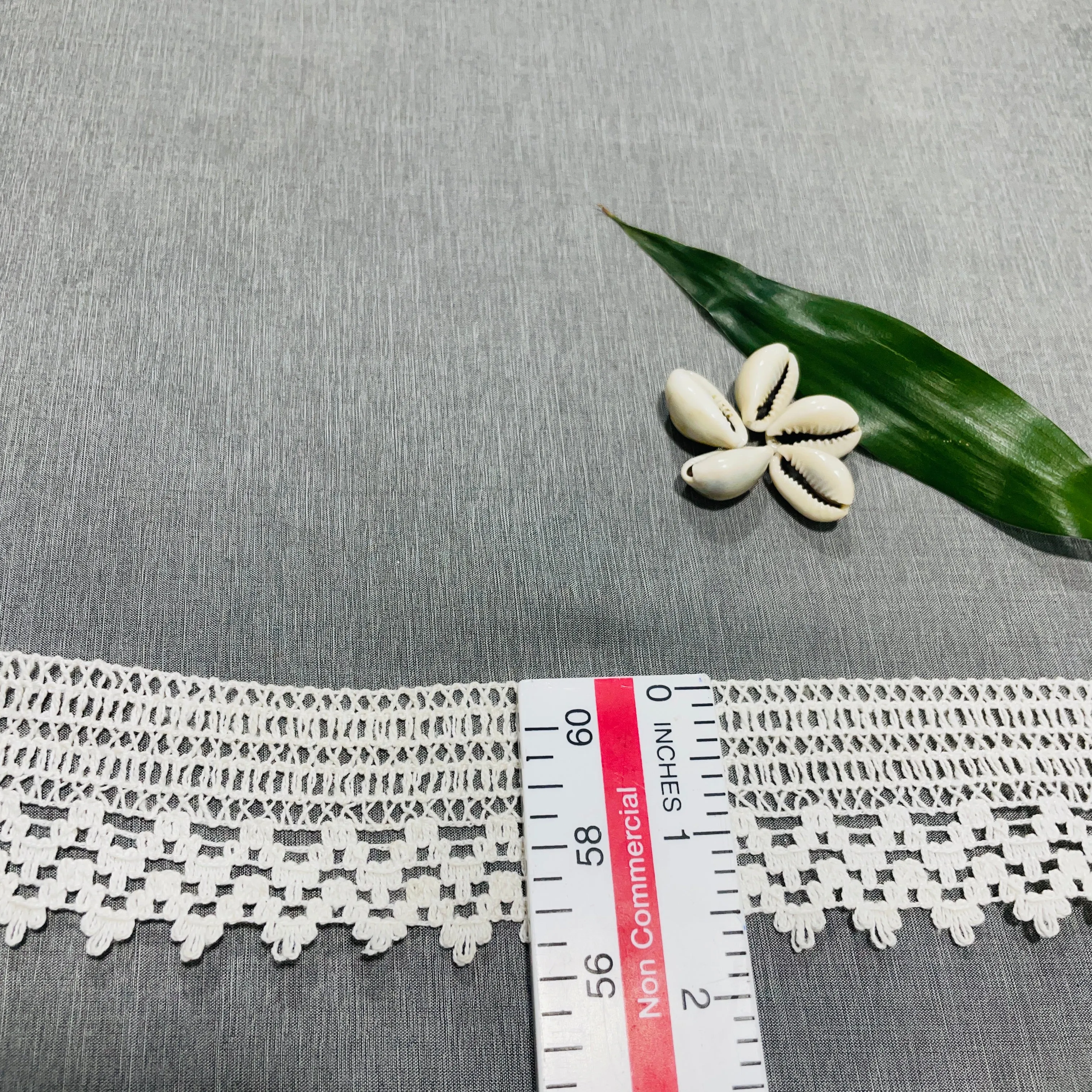 Off White Cotton Lace