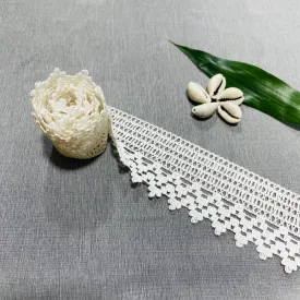 Off White Cotton Lace