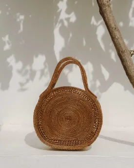 Padar Round Rattan Handbag