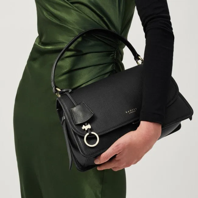 RADLEY OF LONDON <BR>
Cording Street (Medium Multiway Grab Bag) <BR>
Black <BR>