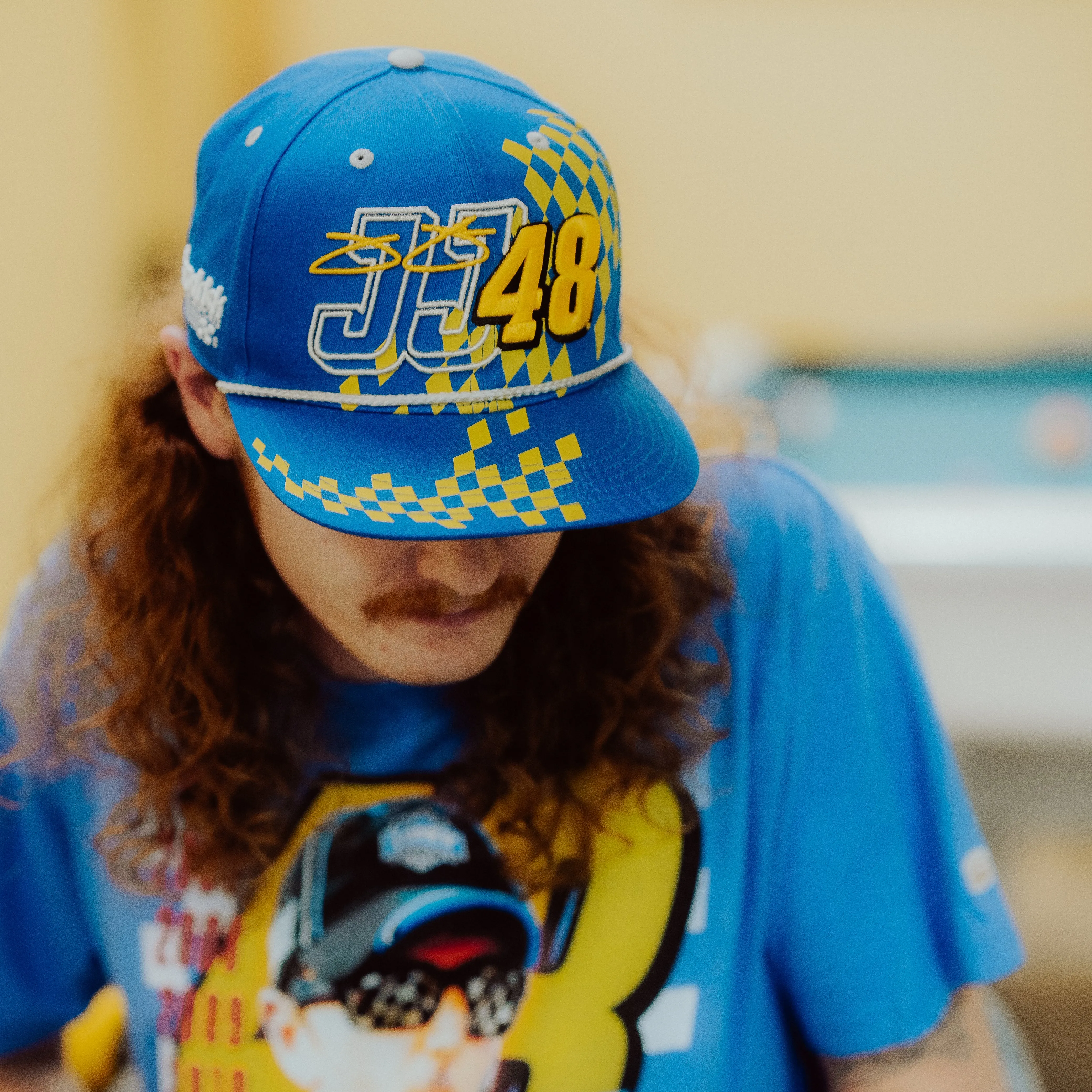Retro Jimmie Johnson Driver Snapback Hat