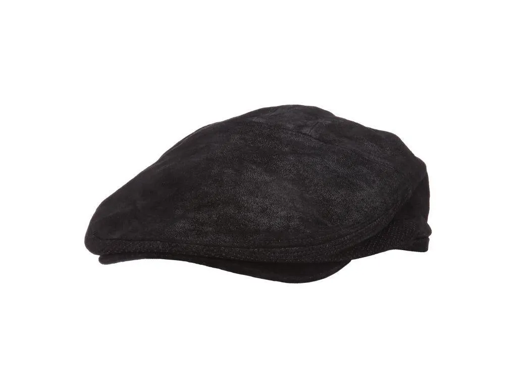 Scala Hood Weathered Leather Ivy Cap