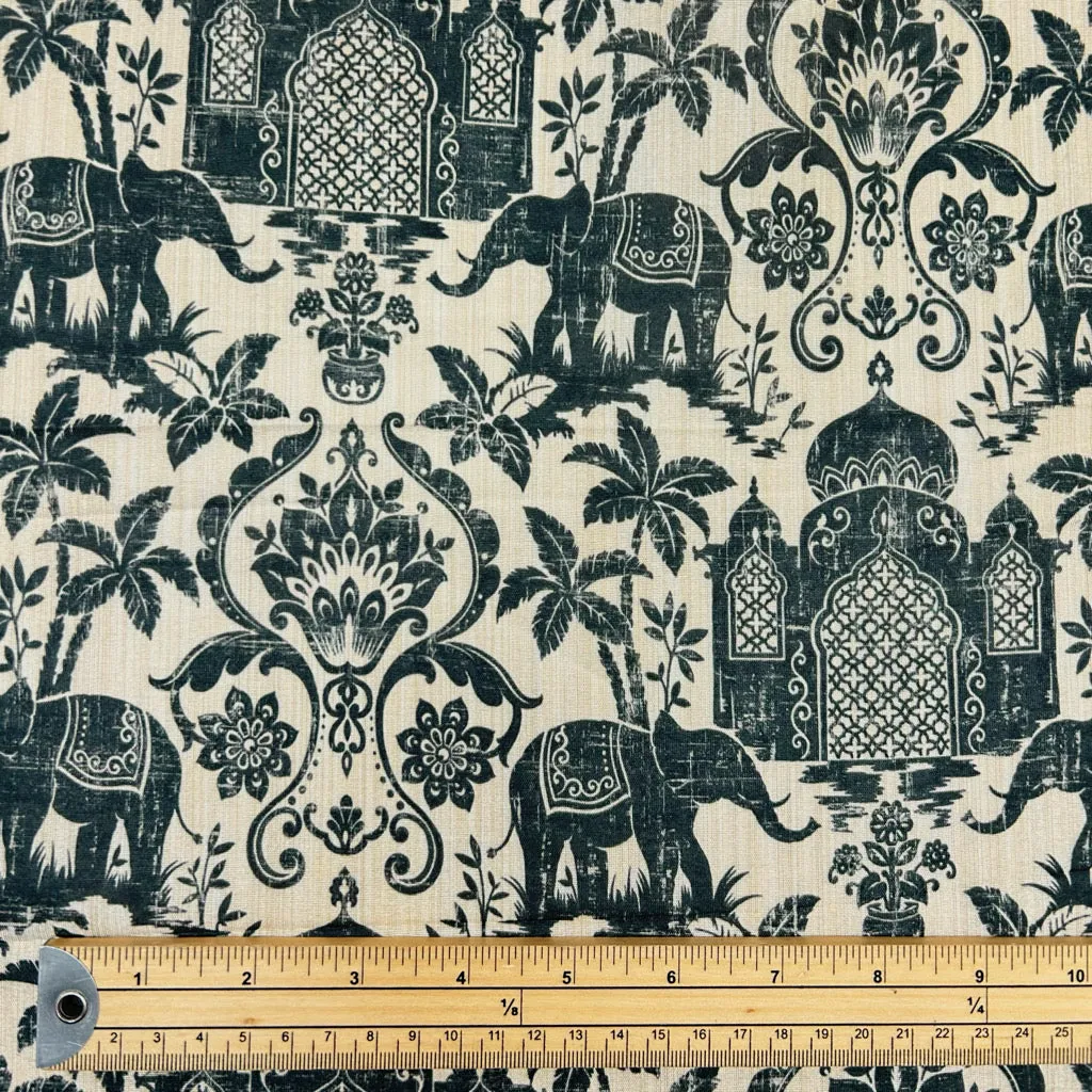 Scenic Beauty Faux Silk Fabric