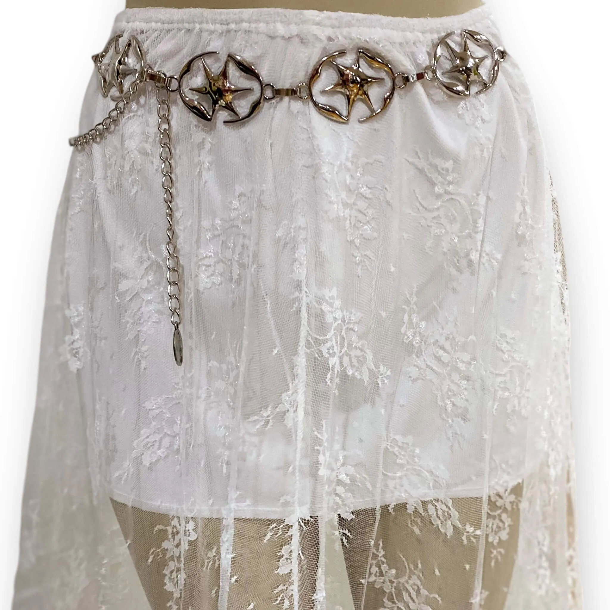 Silver Star Link Belt