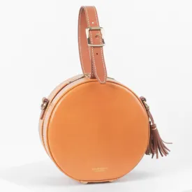 Small Leather Round Shaped Bags Purse