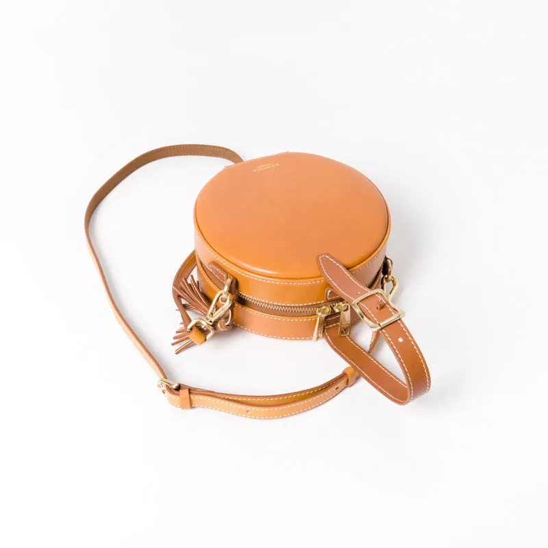 Small Leather Round Shaped Bags Purse