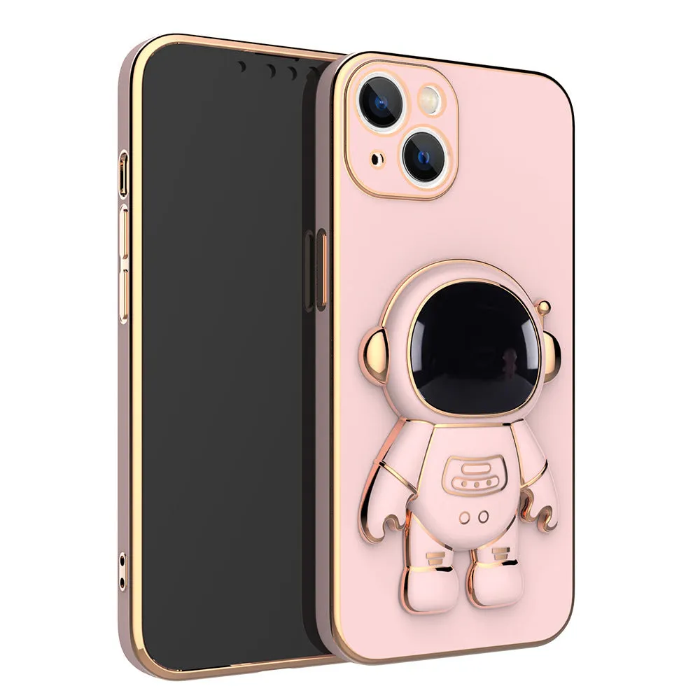 Spacewalk 3D Astronaut iPhone Case with Bracket | Brodtica.com