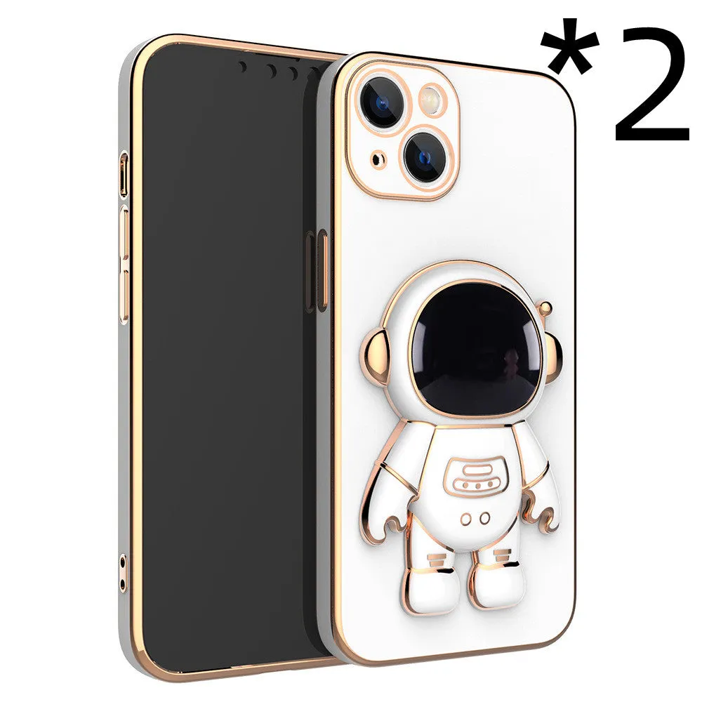 Spacewalk 3D Astronaut iPhone Case with Bracket | Brodtica.com