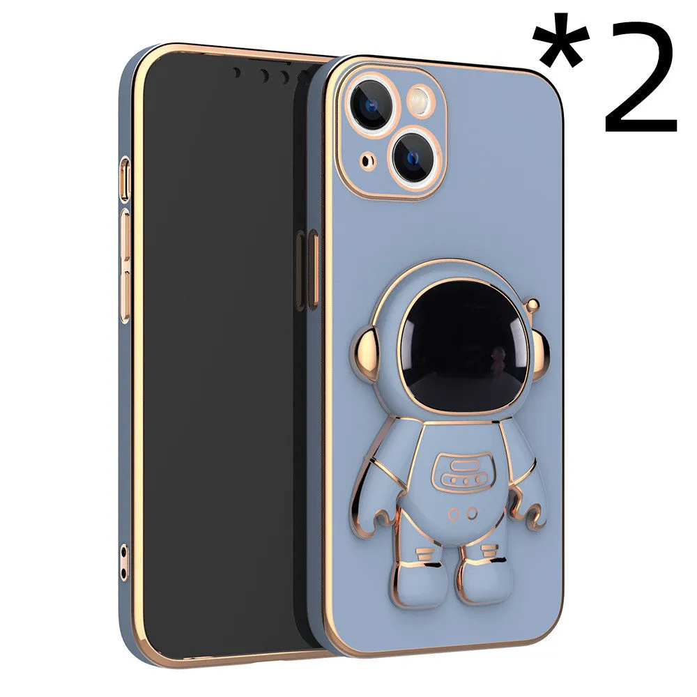 Spacewalk 3D Astronaut iPhone Case with Bracket | Brodtica.com