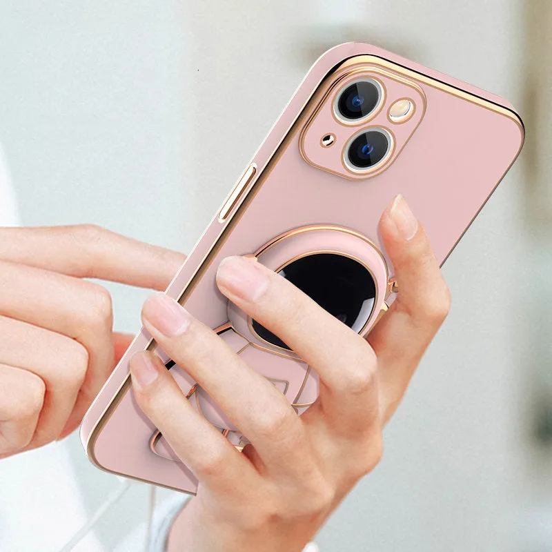 Spacewalk 3D Astronaut iPhone Case with Bracket | Brodtica.com